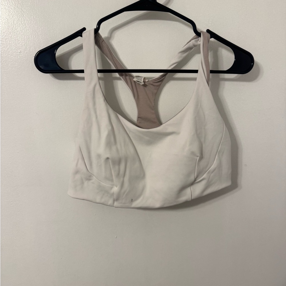 Lululemon Athletica Cream Sports Bra
